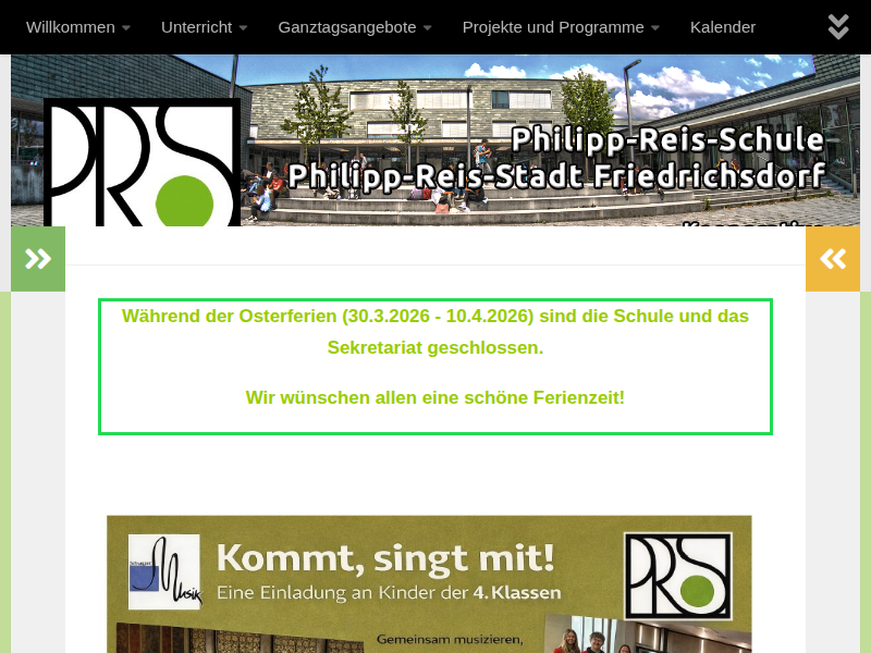 AG Junge Forscher – Philipp-Reis-Schule