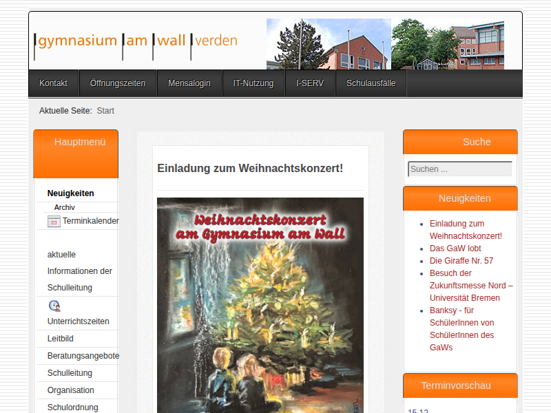 gymnasium am wall – leben am gaw