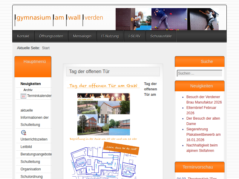 gymnasium am wall – leben am gaw