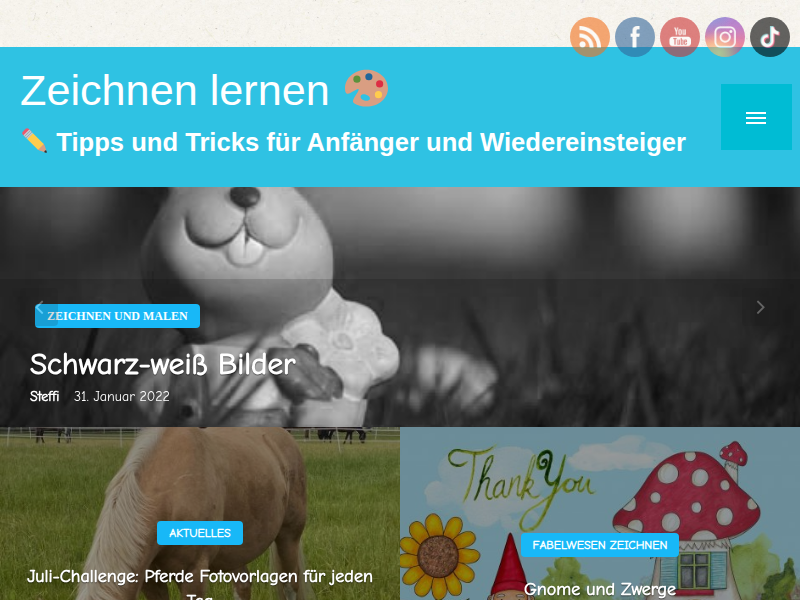 Übungsroutinen - Jeden Tag eine Zeichnung