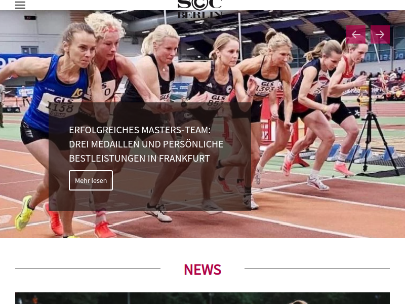 Leichtathletik | Sport-Club Charlottenburg e.V. - SCC-Sprinter im Trainingslager