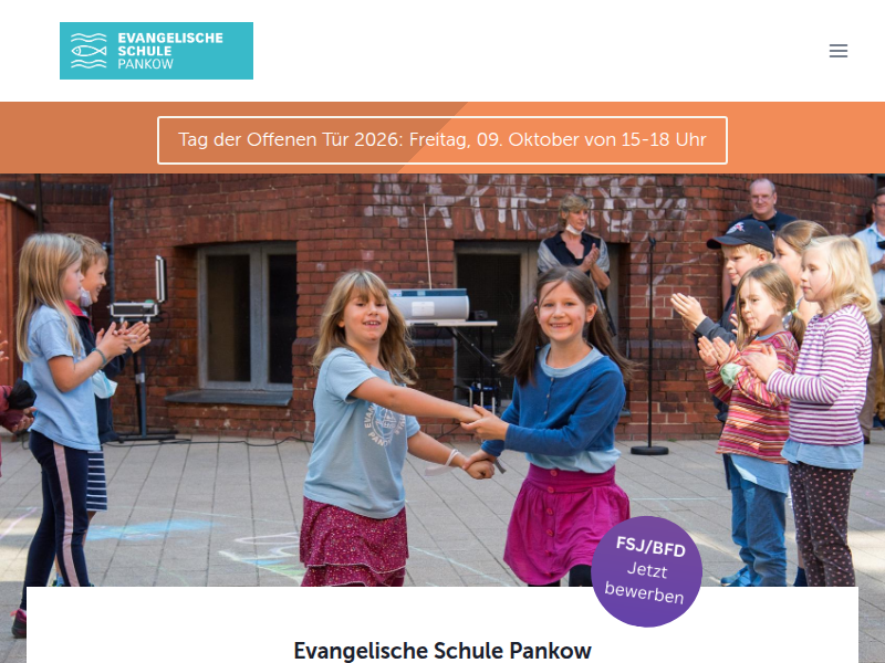 ESP in der Volkswagen-Arena beim Grundschulfestival – Evangelische Schule Pankow