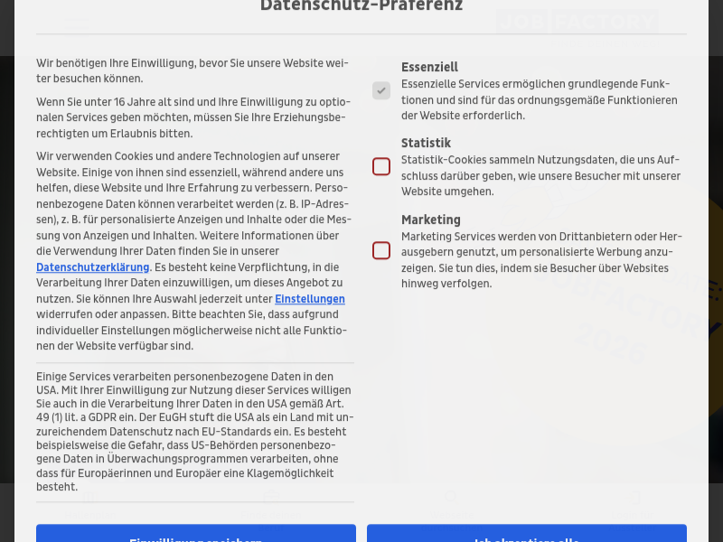 Dein Messebesuch - JOB FACTORY