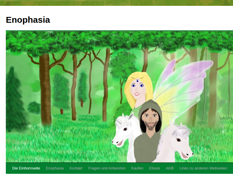Die Einhornseite | Enophasia