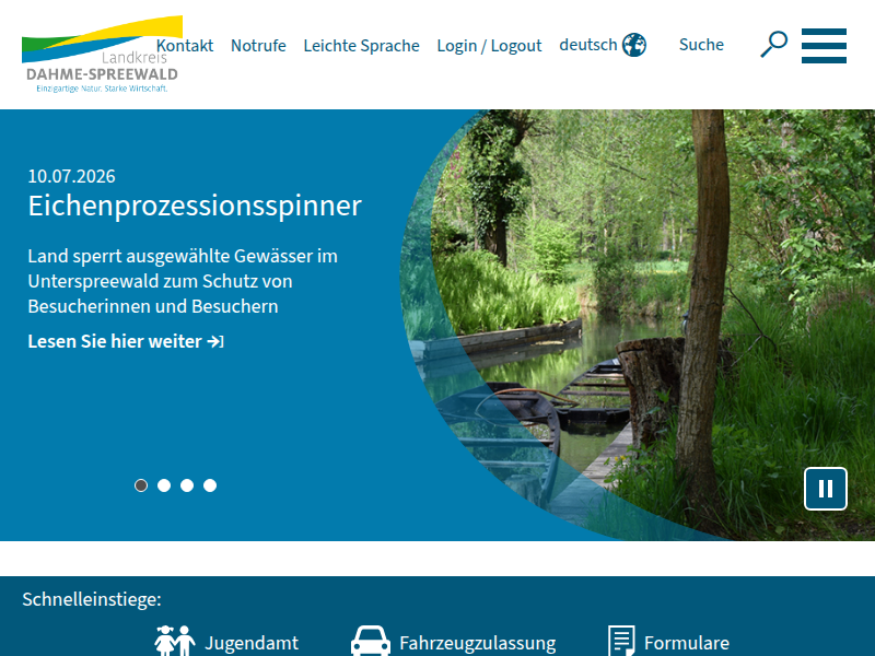 Rats- und Bürgerinformationssystem - Landkreis Dahme Spreewald