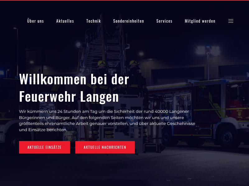 Feuerwehr Langen - Einsatzarchiv