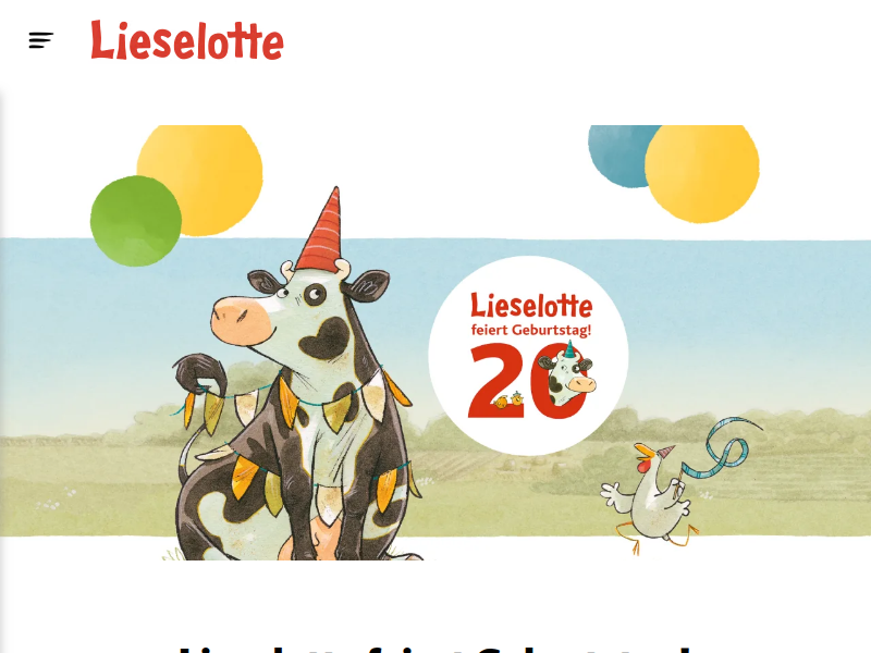 Kuh Lieselotte Startseite | Fischer Sauerländer