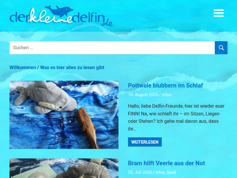 Wo ist Moby Dick? – Der kleine Delfin