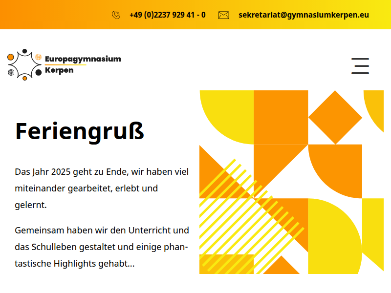 Endlich sind sie da! – Ein herzlicher Empfang für die neuen 5er — Europagymnasium Kerpen