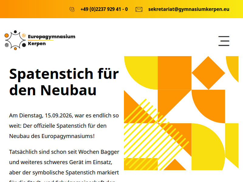 Ukrainisch-deutscher Kuchenbasar — Europagymnasium Kerpen