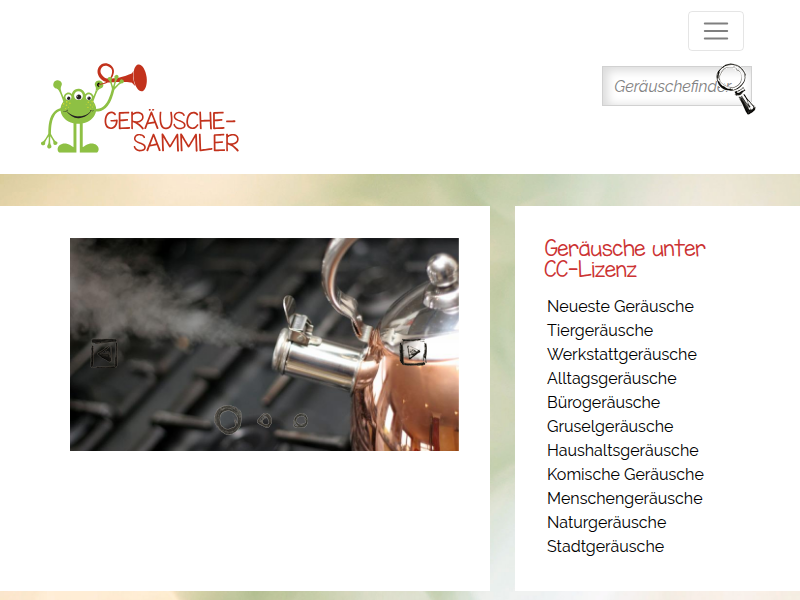 Grundschule Bad Kötzting | Geräuschesammler