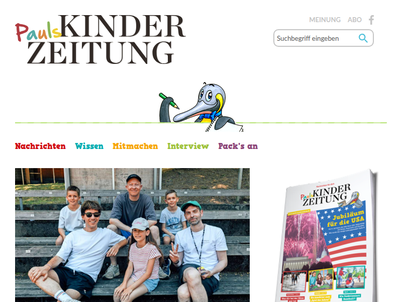 Axel Scheffler: „Am Anfang sah der Grüffelo ein bisschen furchterregender aus“ - Interview - Pauls Kinderzeitung