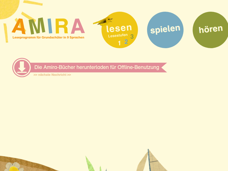 AMIRA - Kostenfreies Leseförderprogramm in 8 Sprachen
