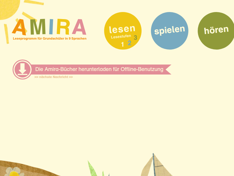 AMIRA - Kostenfreies Leseförderprogramm in 8 Sprachen