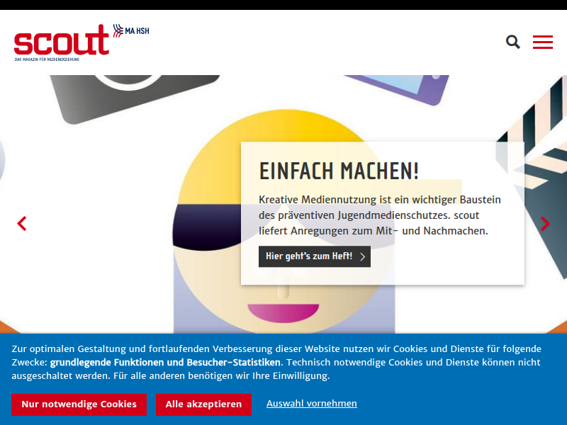 Lernen, wie es geht - scout, das Magazin für Medienerziehung