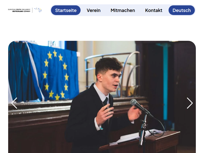 Verleihung des Europäischen Bürgerpreises – EYP – Europäisches Jugendparlament in Deutschland