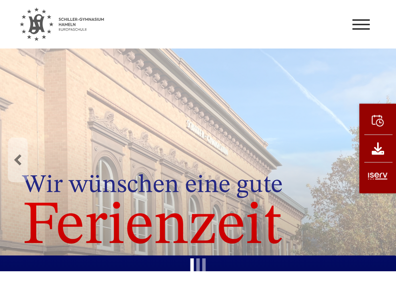 Komm und spiel mit mir! - Schiller-Gymnasium Hameln