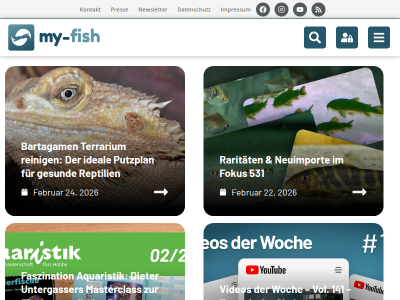 Partner - my-fish - Aus Freude an der Aquaristik