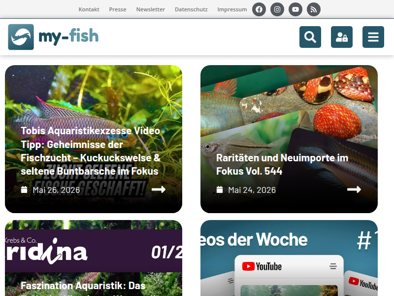 Artenschutz - my-fish - Aus Freude an der Aquaristik