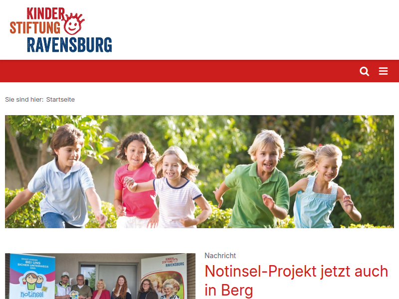Praktikum bei der Kinderstiftung