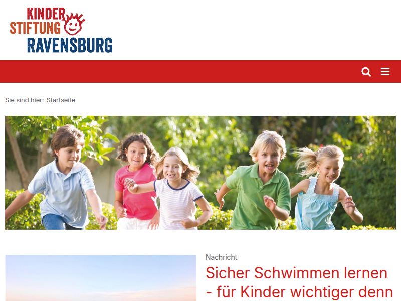 Praktikum bei der Kinderstiftung