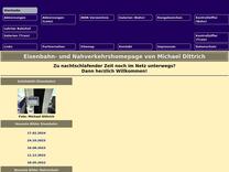 Eisenbahn- und Nahverkehrshomepage von Michael Dittrich