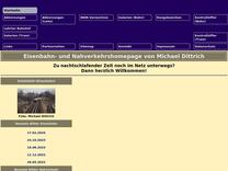 Eisenbahn- und Nahverkehrshomepage von Michael Dittrich