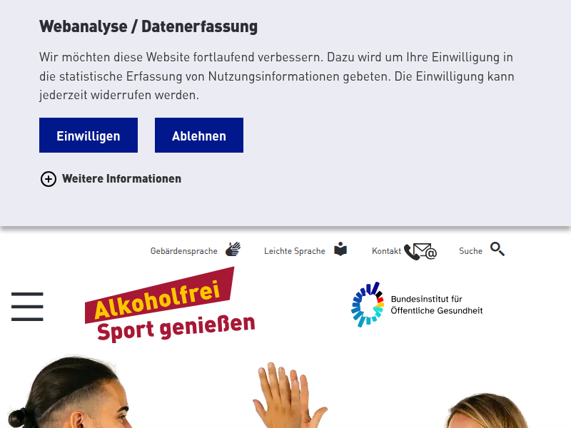 Sport und Alkohol » Alkoholfrei Sport genießen
