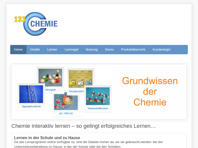 Chemie interaktiv lernen - so gelingt erfolgreiches Lernen.