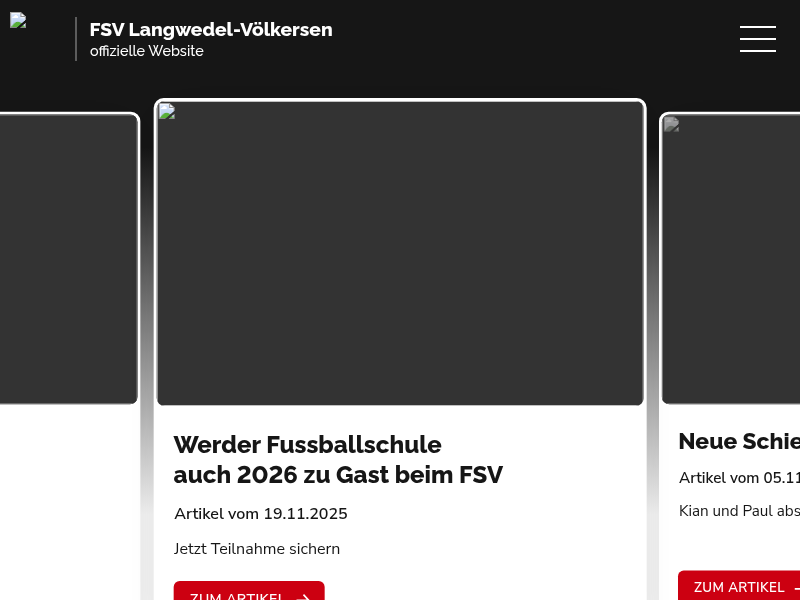 Jahreshauptversammlung 2025 - FSV Langwedel-Völkersen