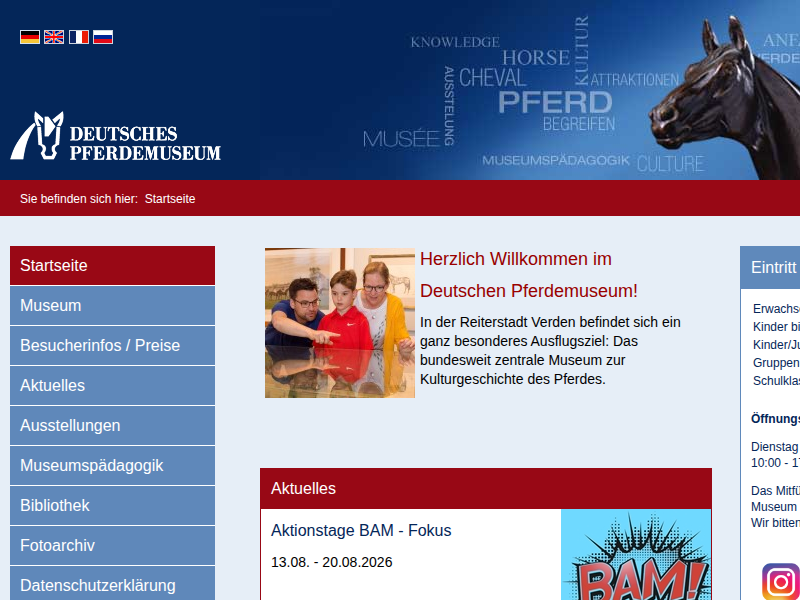 Deutsches Pferdemuseum | Vortrag: "Große Liebe für kleine Pferde"