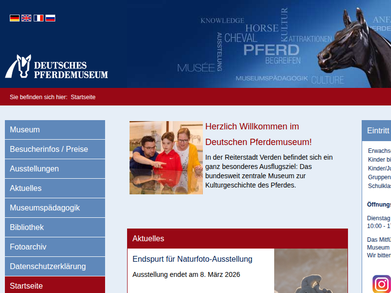 Deutsches Pferdemuseum | Mottos der Kindergeburtstage