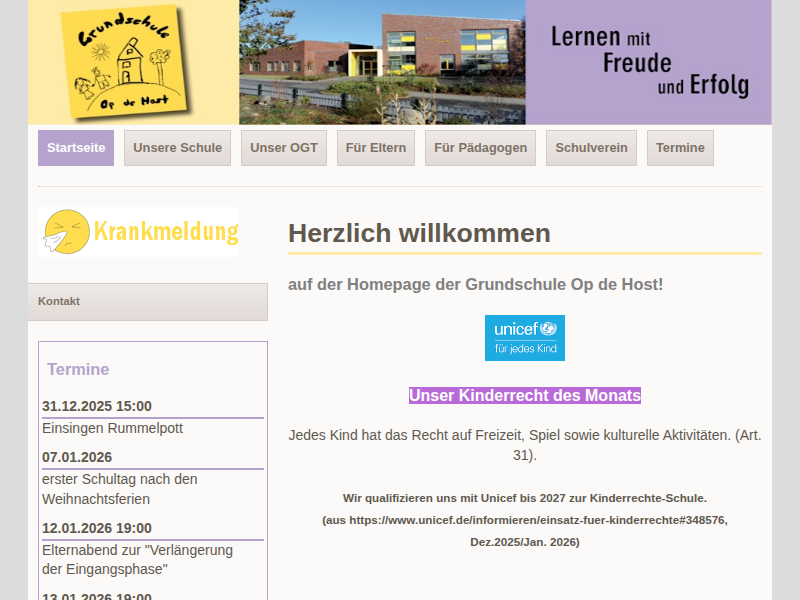 Horster Modell - Grundschule Op de Host