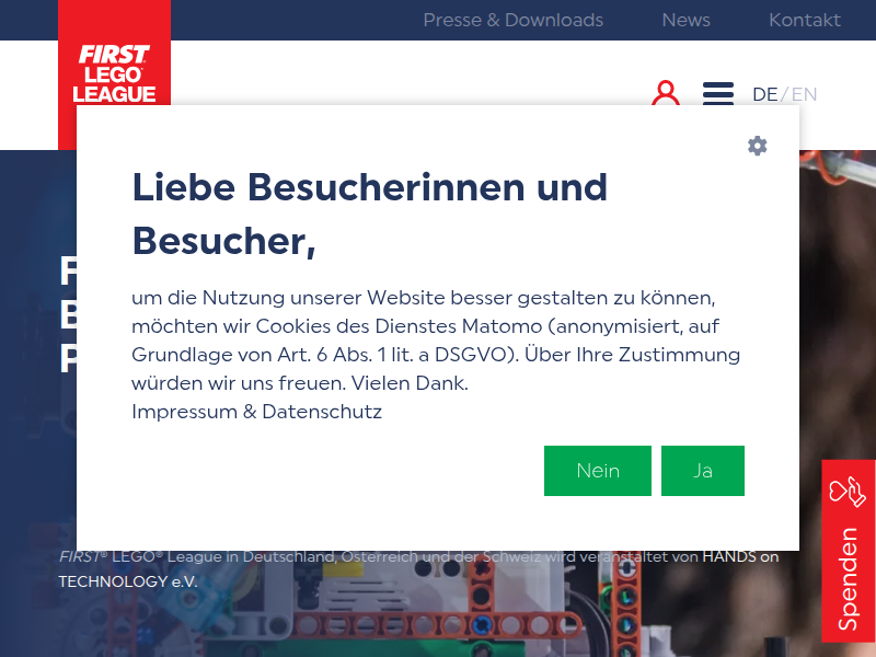 Fragen und Updates zur FIRST LEGO League - FIRST LEGO League ein MINT-Bildungsprogramm