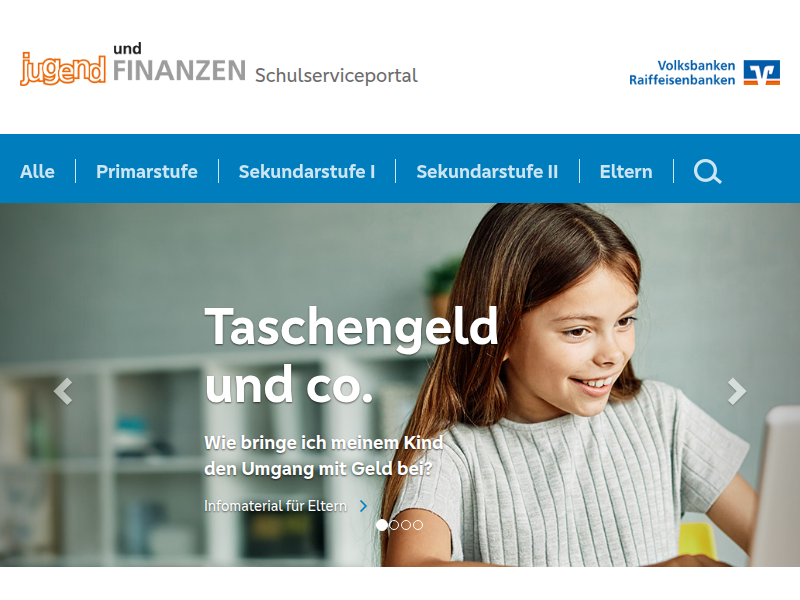 Alle Unterrichtsmaterialien - Alle - Jugend und Finanzen Schulserviceportal