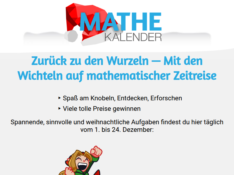 Registrierung Sonstige – Mathekalender