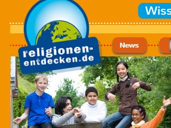 Screenshot von https://www.religionen-entdecken.de/