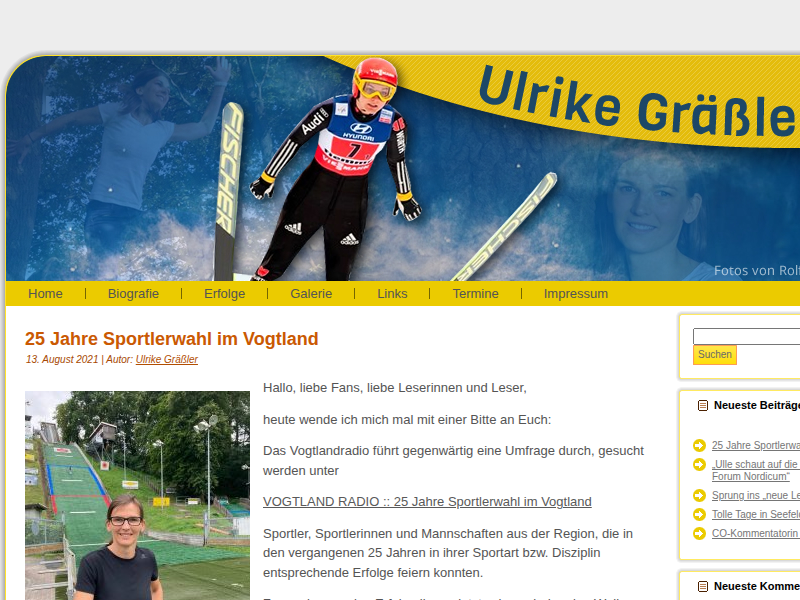 Wieder ein Schritt nach vorn