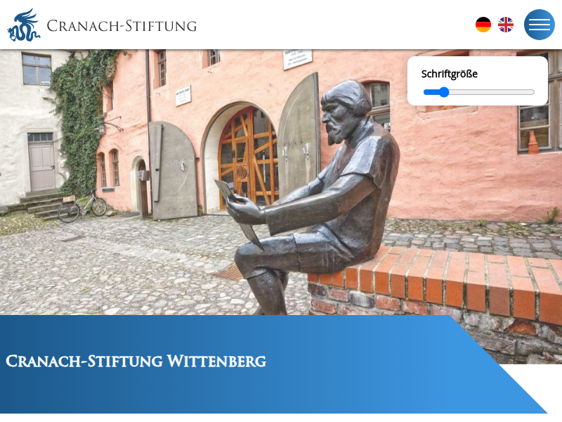Die 1989 gegründeten Stiftung zur Rettung der zwei Wittenberger Cranach-Höfe