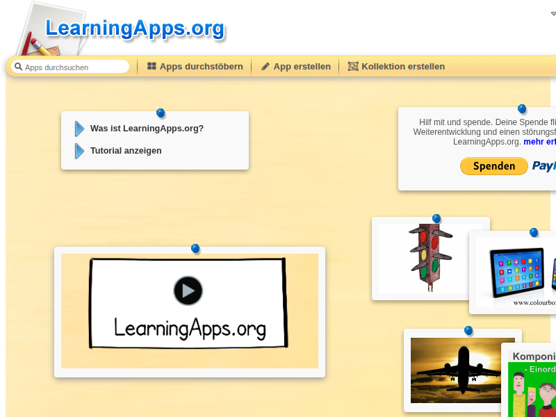 LearningApps.org - interaktive und multimediale Lernbausteine