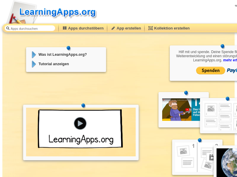 LearningApps.org - interaktive und multimediale Lernbausteine