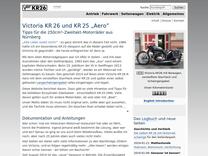 Großbild: Unrestaurierte Victoria KR35 (Modell 1928)