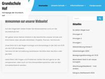 Grundschule Hof – Homepage der Grundschule Hof
