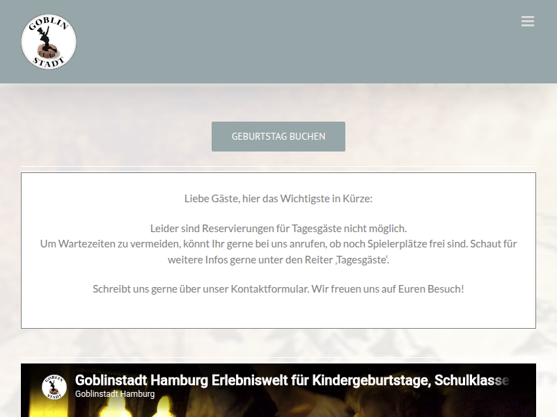 Unser Spiel | Goblinstadt Hamburg