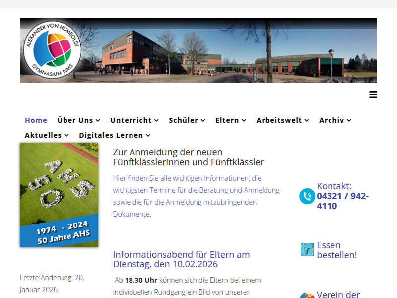 Alexander-von-Humboldt-Schule - Aktuelles
