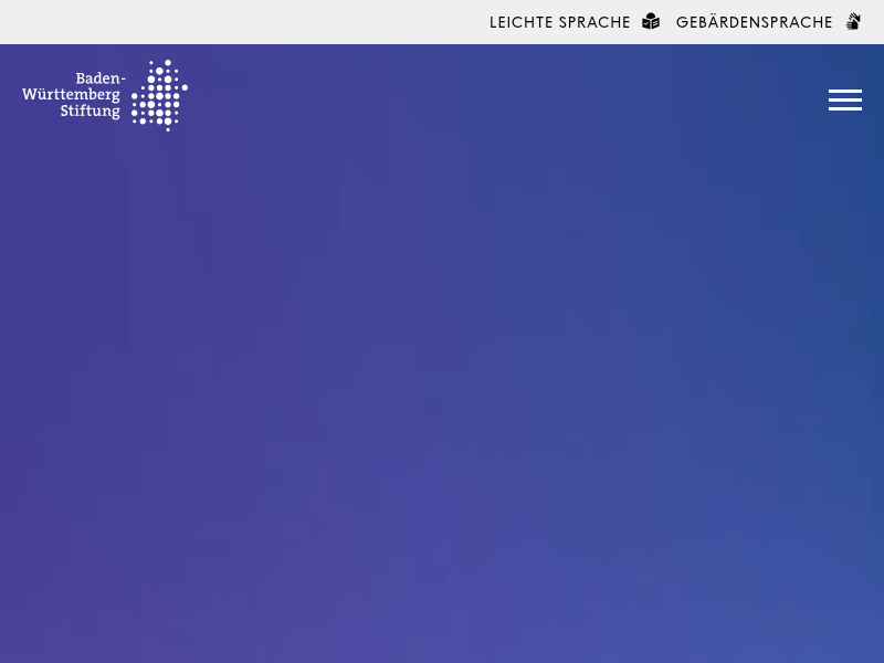 Alle Publikationen - Baden-Württemberg Stiftung
