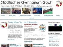 Gymnasium Goch – Kunstprojekt „Wasser“