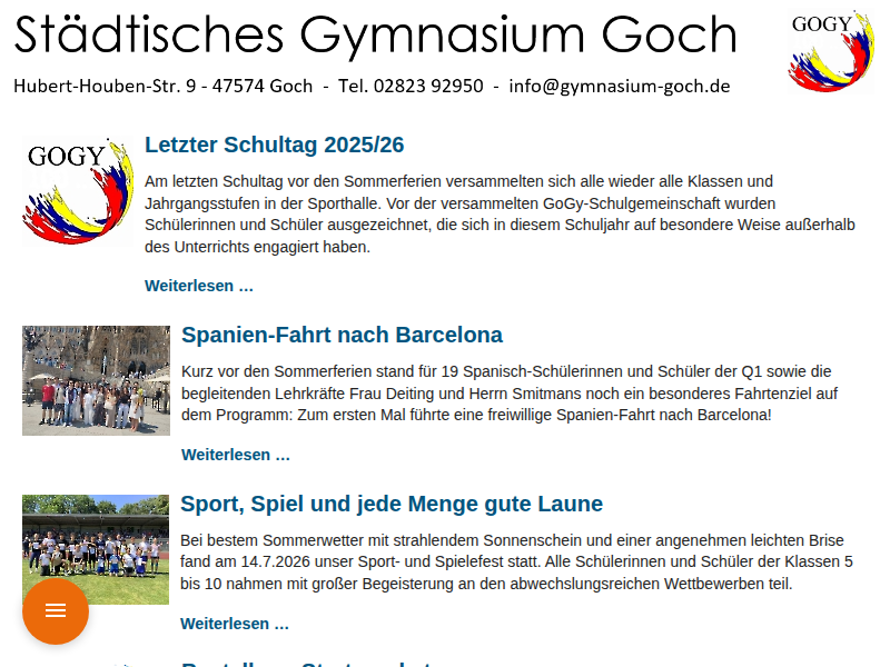 Gymnasium Goch – Das Fach Latein