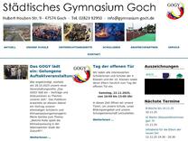 Gymnasium Goch – Tor, Tor, Tor …