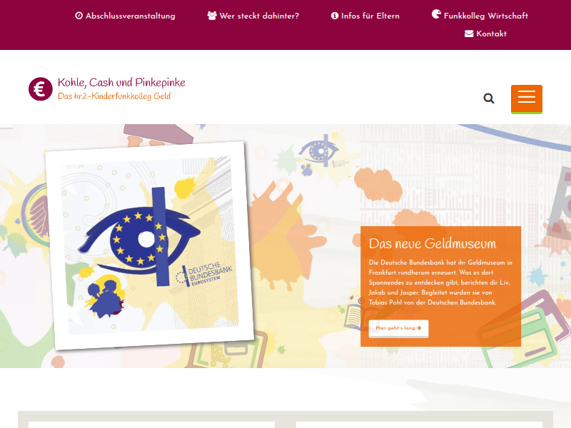 Sascha Nathan :: Kinderfunkkolleg Geld